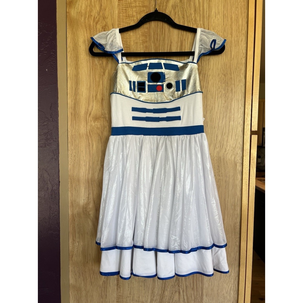 Disney Parks Toddler Girls Star Wars R2-D2 Dress NEW Size 4